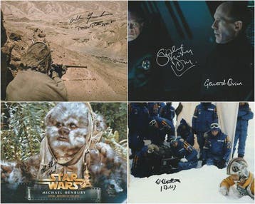 Star Wars - Big Lot of 4 Autographs!, Nieuw