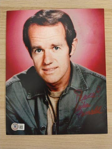 M*A*S*H - Mike Farrell (Captain BJ Hunnicutt) - Autograph,, Nieuw