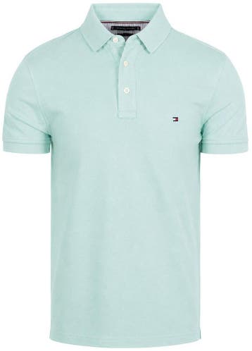 Tommy Hilfiger 1985 Polo  Aqua maat Maat 52/54 (L) Heren, Vêtements | Hommes, Polos, Verzenden