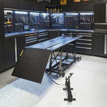 Datona Motorheftafel hydraulisch - zwart - Datona, Ophalen of Verzenden, Nieuw