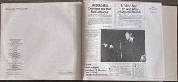 Jacques Brel - LŒuvre Intégrale - Illustrations By Raymond