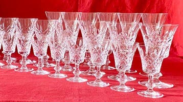 Cristalleries de Lorraine - Vannes-le-Châtel - Drinkservies