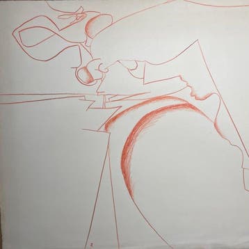 Robert Muller (1920-2003) - Composition organique - projet