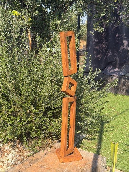 Ana Lucia B.M - Sculpture Corten - XL - No Reserve, Antiquités & Art, Art | Objets design