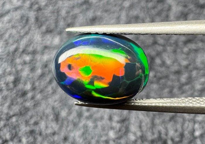 5,01ct Opaal Cabochons- 1 g - (2), Verzamelen, Mineralen en Fossielen