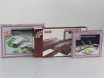 Schaal H0 bouwset draaibrug en spoorwegovergang #9507 (HEMA), Hobby en Vrije tijd, Ophalen of Verzenden, Gebruikt, Brug, Tunnel of Gebouw