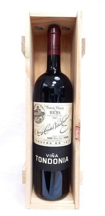 2001 Viña Tondonia, R. Lopez de Heredia - Rioja Reserva - 1, Nieuw
