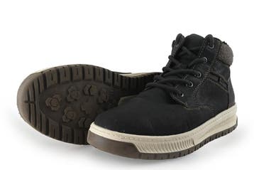 Rieker Veterboots in maat 41 Zwart, Verzenden, Zwart, Boots, Zo goed als nieuw