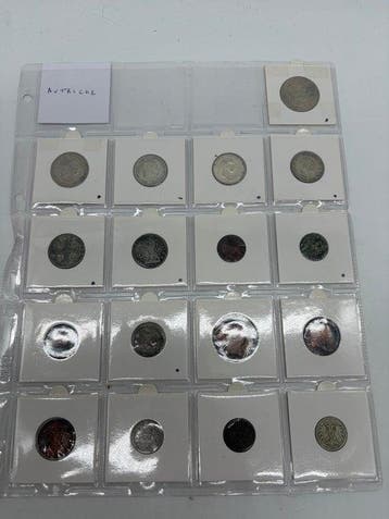Autriche. 1885-2012 lot de 56 pièces de monnaie (dont 11, Timbres & Monnaies, Monnaies | Europe | Monnaies non-euro