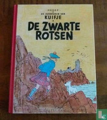 Kuifje - De zwarte rotsen - 1987, Boeken, Eén stripboek, Verzenden, Gelezen, Remi, Georges.