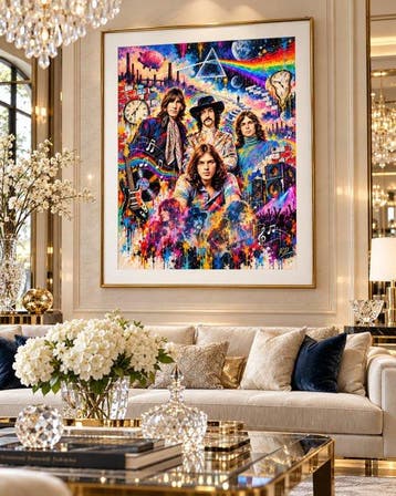 Pink Floyd V5 - 2026 - Fine Art High-Quality Giclée -, Cd's en Dvd's, Nieuw in verpakking