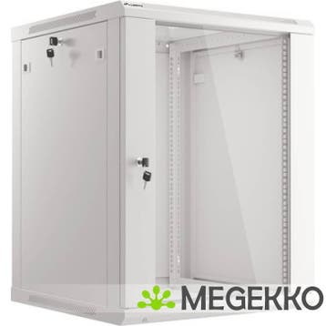 Lanberg WF01-6615-10S rack 15U Wandrek Grijs, Verzenden, Nieuw