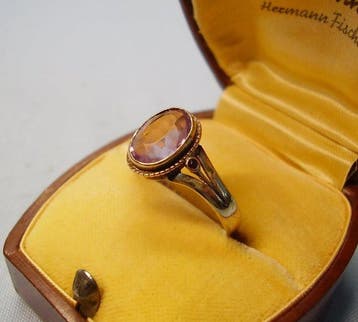 Zonder minimumprijs - Ring - 8 karaat Roségoud - 1.52ct. tw., Nieuw