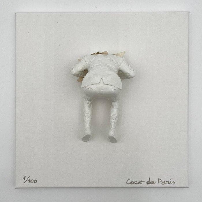 Coco de Paris - Behind the canvas, Antiek en Kunst, Kunst | Designobjecten