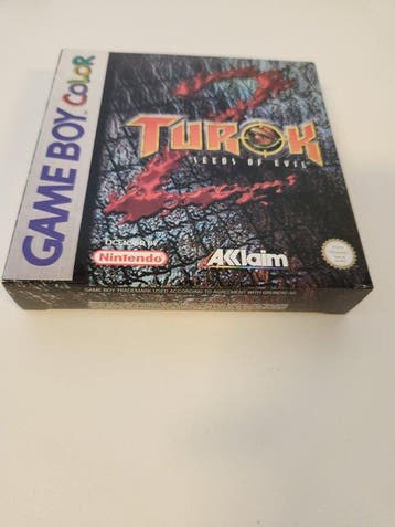 Nintendo - Gameboy Color - Turok 2 Seeds of Evil Color CIB -