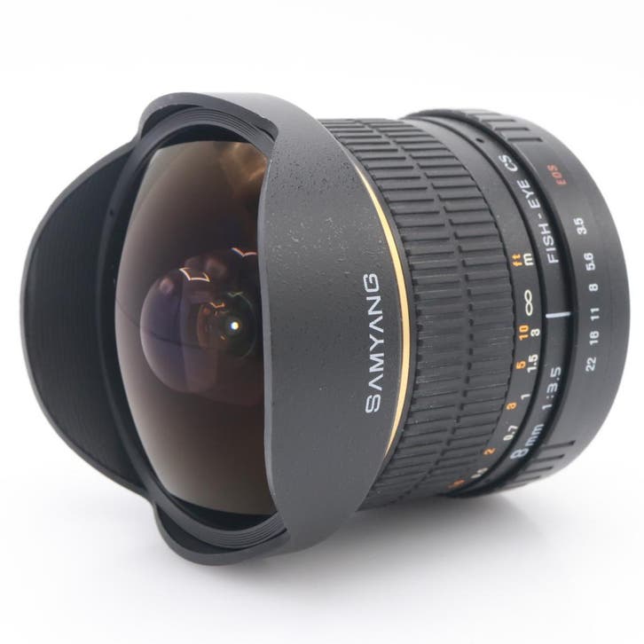 Samyang 8mm F/3.5 CS Fisheye Canon | Occasion, Audio, Tv en Foto, Foto | Lenzen en Objectieven, Ophalen of Verzenden