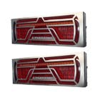 Set RVS Achterlicht Beschermers | CA-7026 & CA-7027, Auto-onderdelen, Ophalen of Verzenden, Nieuw