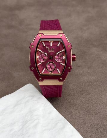Ice-Watch - Boliday Magenta Day/Date - Sans prix de réserve, Handtassen en Accessoires, Horloges | Heren, Nieuw
