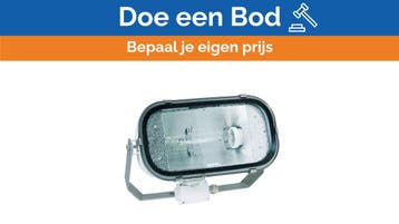 Bieden: Wiska ES-DL-PU floodlight white, Ophalen of Verzenden, Nieuw