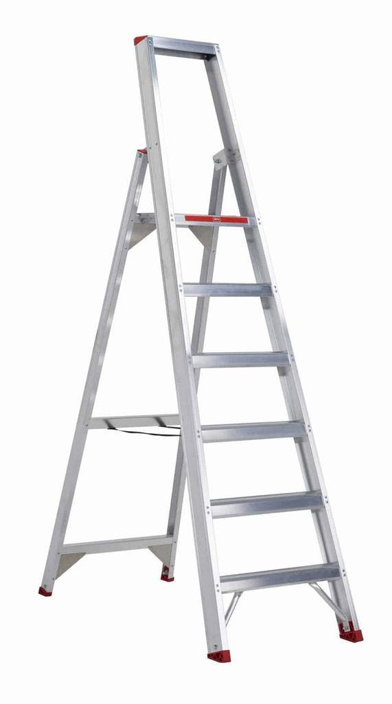 Altrex enkele trapladder Sierra 6 treden, Bricolage & Construction, Échelles & Escaliers, Enlèvement ou Envoi