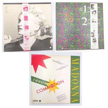 Madonna - 3x Vinyl = 1x LP Album and 2x Maxi Single set |