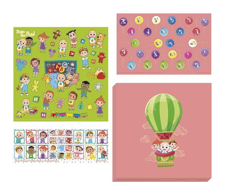 Cocomelon Stickerset, Hobby & Loisirs créatifs, Articles de fête, Envoi