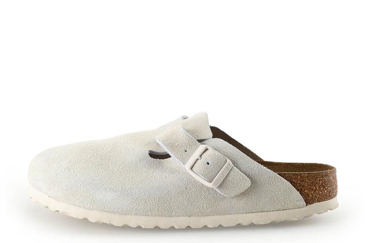 Birkenstock Instappers in maat 40 Wit, Kleding | Dames, Schoenen, Wit, Zo goed als nieuw, Instappers, Verzenden