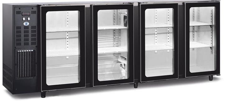 Barkoelkast | 664L | Zwart | +1°C/+8°C | Geventileerd |, Articles professionnels, Horeca | Équipement de cuisine, Envoi
