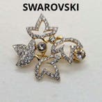 Decoratief ornament - Swarovski - Kristallen bladspeld -