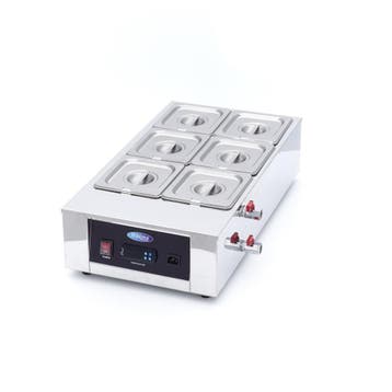 Chocoladesmelter | 1/6 GN | 6 GN Bakken | 30–100°C | 1.5kW, Verzenden, Nieuw in verpakking