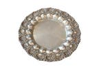 Plateau plat - Argent 833 - d. 29 cm