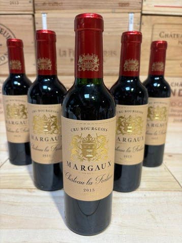 2015 Château La Fortune - Margaux - 6 Halve flessen (0.35L), Nieuw