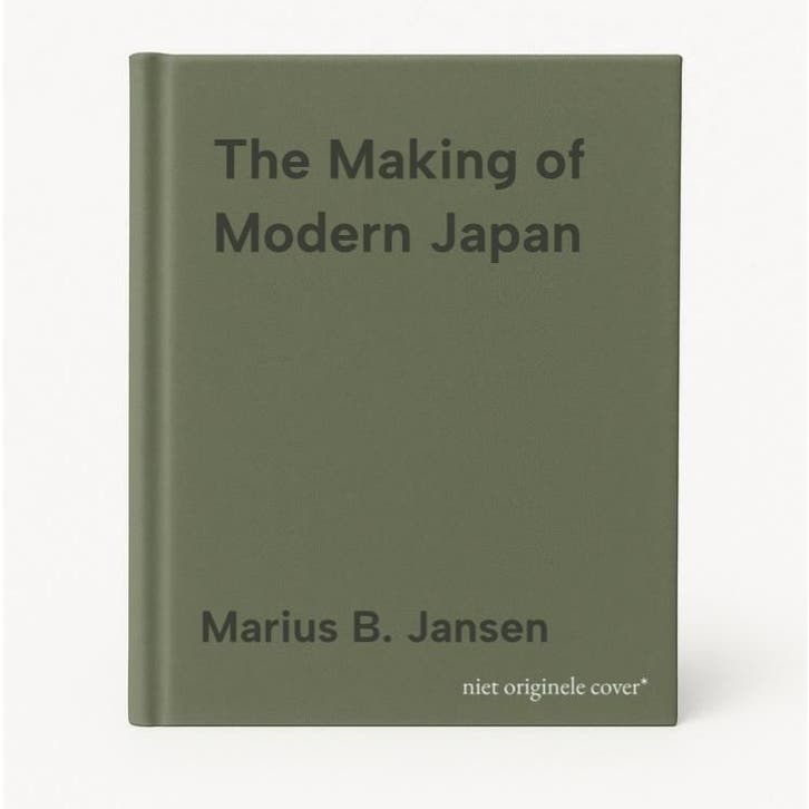 The Making of Modern Japan 9780674009912 Marius B. Jansen, Livres, Langue | Anglais, Envoi