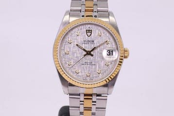 Tudor - Prince Date - Zonder minimumprijs - 74033 | Silver