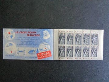 France 1952 - Carnet Croix Rouge 1952 Neufs** sans