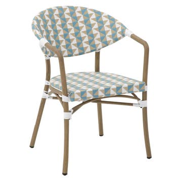 Stoel | AURORA | Aluminium Rotan/Aluminium | Mint |, Verzenden, Nieuw in verpakking