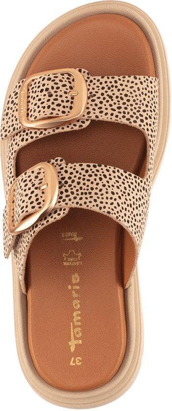 TAMARIS Core Dames Slippers - BEIGE Maat 37 (Damesschoenen), Verzenden