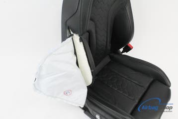 Stoel stikken reparatie leder BMW X3 M
