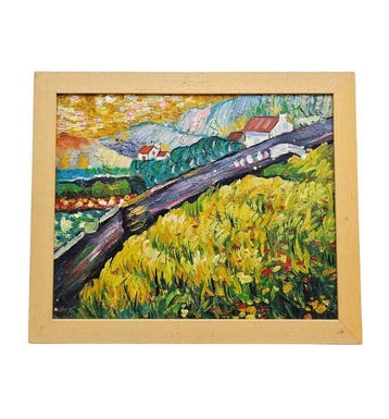 After Van Gogh (1853–1890) - NO RESERVE - Houses Beyond The