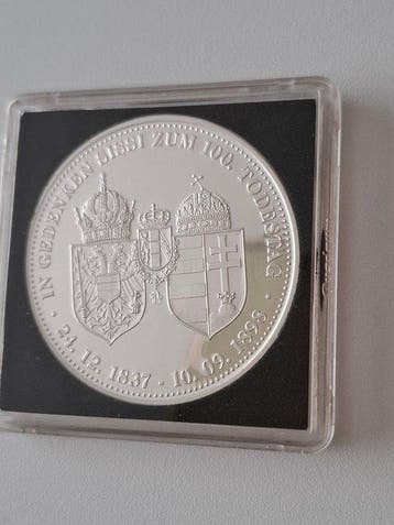 Autriche. 1998, Medaille - Herdenking van de 100e sterfdag