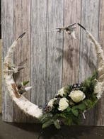 Metalen frame Moon ongelakt 50 cm per stuk, Nieuw