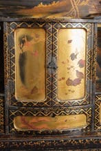 Boekvitrinekast met vergulding - Gelakt hout - Japan - Meiji