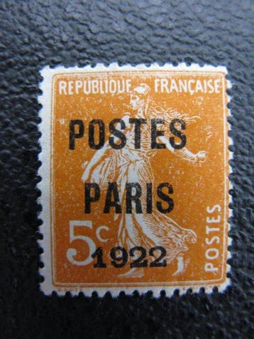 Frankrijk - Collectie van voorgeoblitèreerde postzegels, Gestempeld
