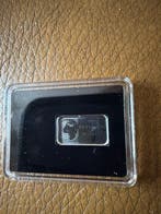 Monde. Platin Bar 2024 China Panda., 1/100 oz (.999) (Sans, Postzegels en Munten