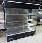 Wandkoeling, Opzetkoeling met 2 glazen schuifdeuren 156cm,