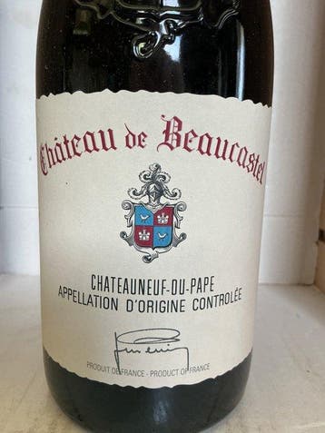 2017 Chateau de Beaucastel - Châteauneuf-du-Pape - 1, Verzamelen, Nieuw