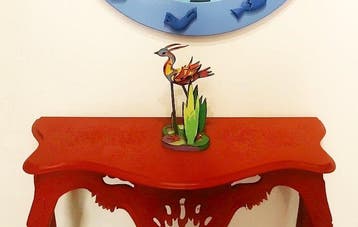 Ugo Nespolo (1941) - sculptuur, La Fenice - The Phoenix - 30