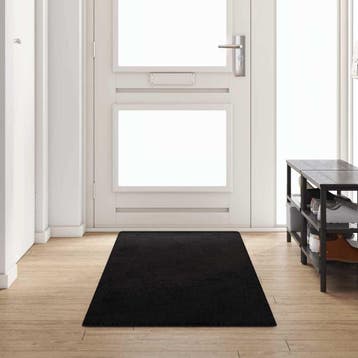 vidaXL Tapijt Loper Zwart 80 x 300 cm 100% Polypropyleen, Verzenden, Nieuw