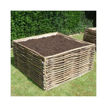 Moestuinbak Hazelaar 150x150x60 cm, Verzenden, Nieuw