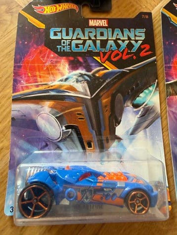 Hot Wheels 1:64 - Modelauto (8) - Guardians of the Galaxy